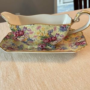 Royal Winton Welbeck Gravy Boat and Underplate